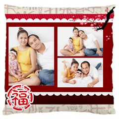 chinese new year - Standard Premium Plush Fleece Cushion Case (Two Sides)