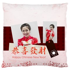 chinese new year - Standard Premium Plush Fleece Cushion Case (Two Sides)