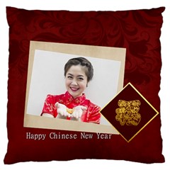 chinese new year - Standard Premium Plush Fleece Cushion Case (Two Sides)