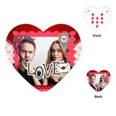 love - Playing Cards Single Design (Heart)