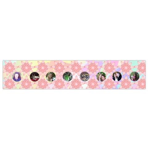 Pretty Pastel Flano Scarf (small) By Kim Blair Front