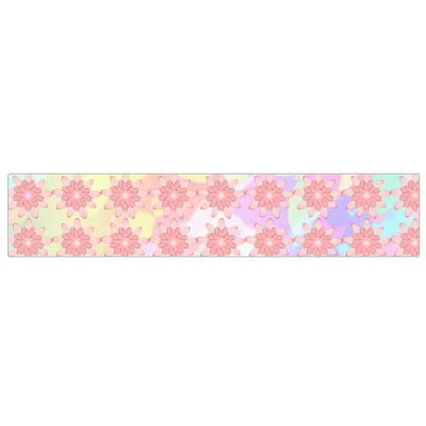 Pretty Pastel Flano Scarf (small) By Kim Blair Back