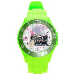 Round Plastic Sport Watch (L)