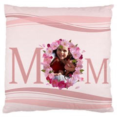 mothers day - Large Flano Cushion Case (Two Sides)
