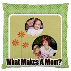 mothers day - Large Premium Plush Fleece Cushion Case (One Side)