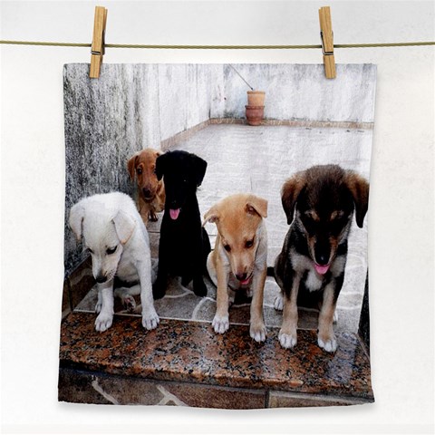 Face Towelpuppy  By Pamela Sue Goforth Front