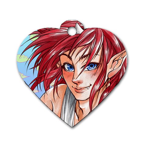 Jin Heart Tag By Delilah Front