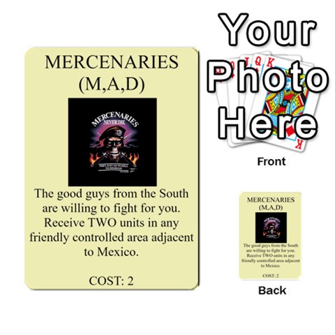 Shattered States 2 Mex Canada Deck 3 By Steve Fowler Front 14