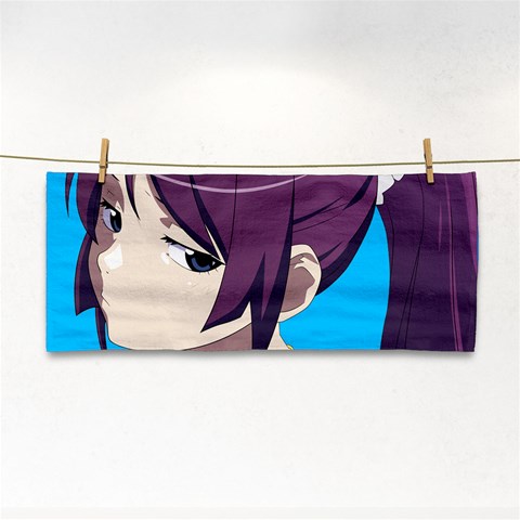 Senjougahara Towel By Alex Carbonaro Front