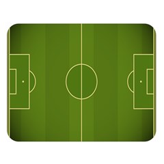 football - Double Sided Flano Blanket (Large)