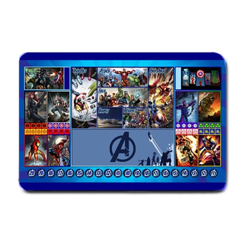 Avengers Dice Masters Playmat By E  T  Ludwig 24 x16  Door Mat