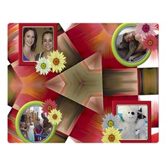 Happy Blanket Flano 2 sided (Large) - Two Sides Premium Plush Fleece Blanket (Large) Happy Blanket Flano 2 sided (Large) - Two Sides Premium Plush Fleece Blanket (Large)