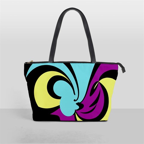Magenta Raisin Shoulder Bag By Adrian Front