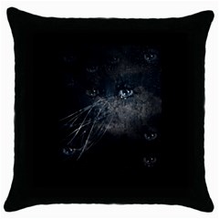 Throw Pillow Case (Black)