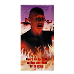 Don t Go To Hell - Shower Curtain 36  x 72  (Stall)