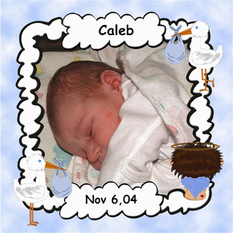 Our Little Angel Boy 8x8 Scrapbook Pages By Chere s Creations 8 x8  Scrapbook Page - 3