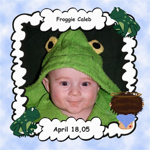 Our Little Angel Boy 8x8 Scrapbook Pages By Chere s Creations 8 x8  Scrapbook Page - 9