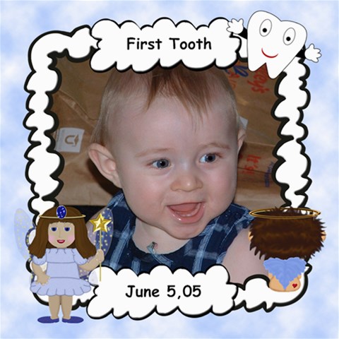 Our Little Angel Boy 8x8 Scrapbook Pages By Chere s Creations 8 x8  Scrapbook Page - 10