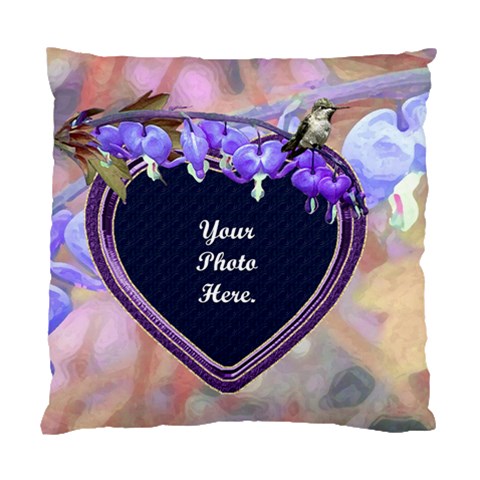 Purple Bleedingheart Standard Cushion Case By Chere s Creations Front