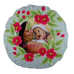 flower kids - Large 18  Premium Round Cushion 