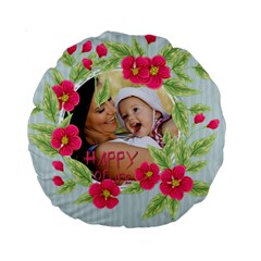 flower kids - Standard 15  Premium Round Cushion 