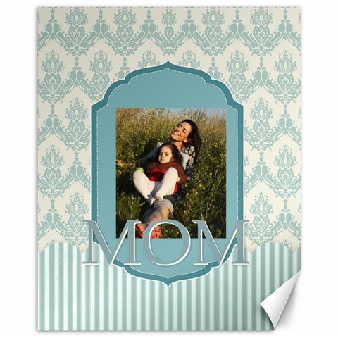 Mothers Day By Mom 10.95 x13.48  Canvas - 1