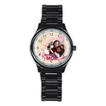 mothers day - Stainless Steel Round Watch