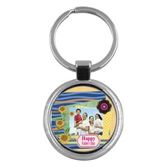 fathers day - Key Chain (Round)