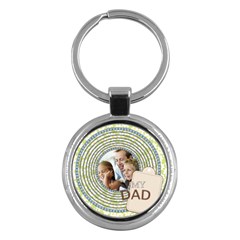 fathers day - Key Chain (Round)