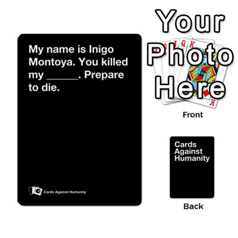 Reptiles Cah Black Deck  By Billyk Front - Diamond10