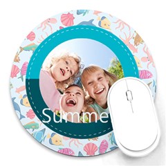 summer - Round Mousepad