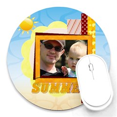 summer - Round Mousepad