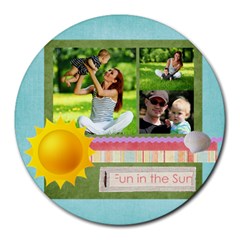 summer - Round Mousepad