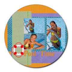 summer - Round Mousepad