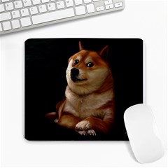 Doge painting Mousepad - Large Mousepad