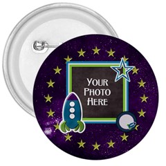 Rocket Ship Button - 3  Button