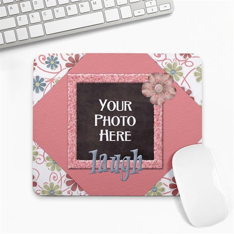 Pip Laugh Mouse Pad By Lisa Minor Front