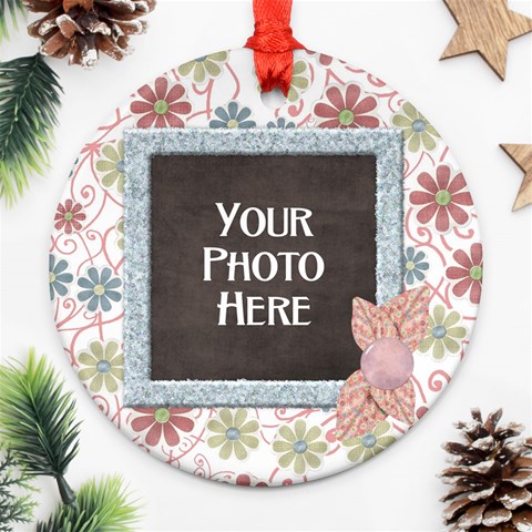 2 Sided Pip Ornament By Lisa Minor Front