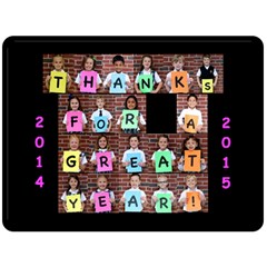 Thanks Fleece - Fleece Blanket (Large)