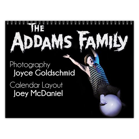 The Addams Family Calendar By Joey Mcdaniel Last Logo Page