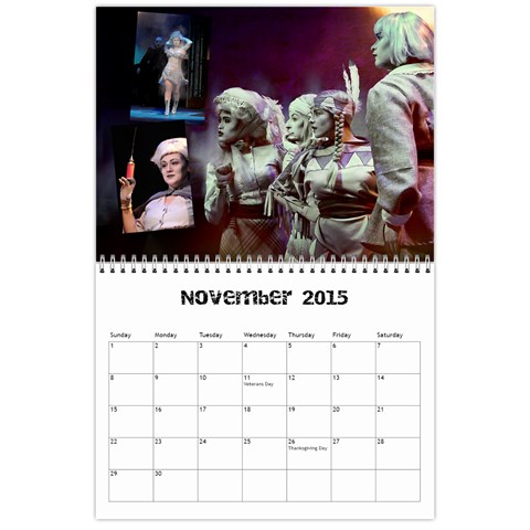 The Addams Family Calendar By Joey Mcdaniel Nov 2015