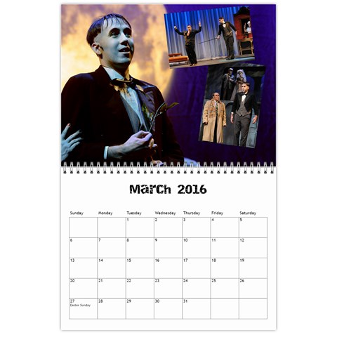 The Addams Family Calendar By Joey Mcdaniel Mar 2016