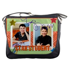 back to school - Messenger Bag