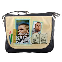 back to school - Messenger Bag