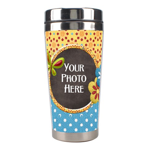 Summer Butterfly Tumbler By Lisa Minor Center