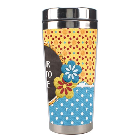 Summer Butterfly Tumbler By Lisa Minor Right