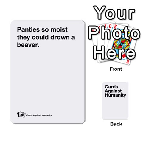 Reptiles White Deck Cah By Billyk Front - Diamond9