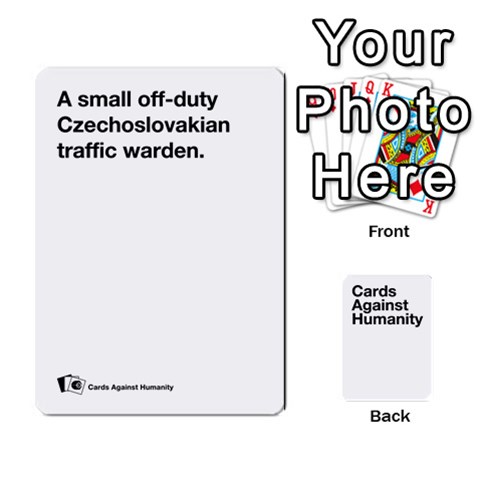 Reptiles White Deck Cah By Billyk Front - Joker1