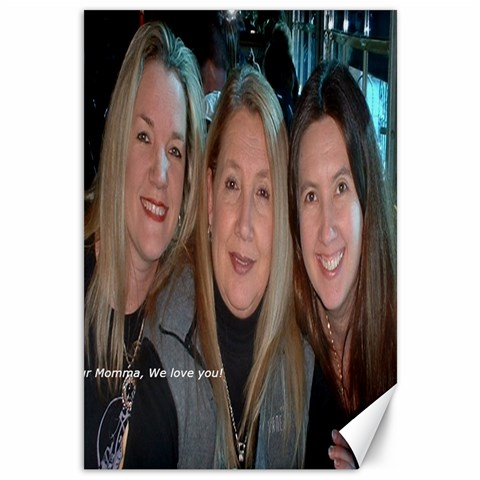 Momma And Her Girls By Tammi Sawyer 11.88 x17.36  Canvas - 1
