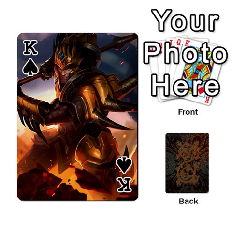 King League By Alexander Pfanne Front - SpadeK